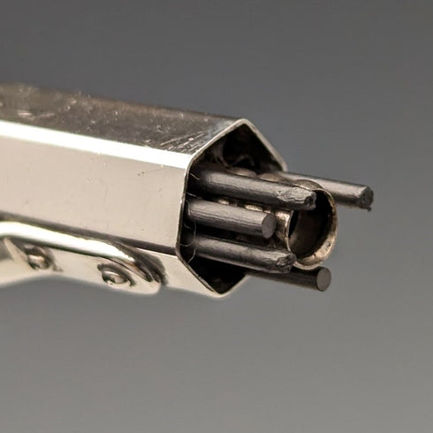 1959年 英国 ヤード・オ・レッド 純銀製 ヘキサゴン推進式ペンシル ケース入り